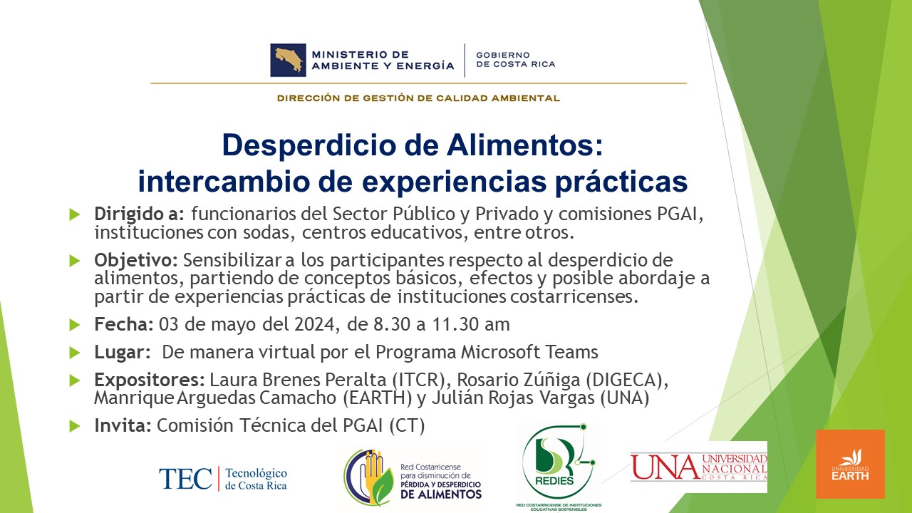 invitacion desperdicio alimentos